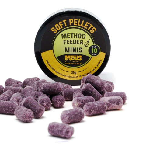 MEUS SOFT PELLETS 10MM CZOSNEK 35G MINIS