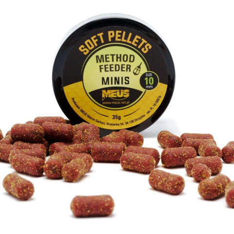 MEUS SOFT PELLETS 10MM DANGEROUS 35G MINIS