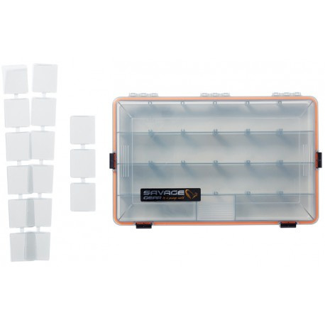 Savage Gear Wodoodporne Pudełko Na Przynęty WP Lurebox Smoke 5B Savage Gear Wodoodporne Pudełko Na Przynęty WP Lurebox Smoke 5B
