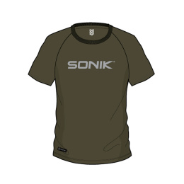Sonik Koszulka t-Shirt Raglanowa Zielona XXL