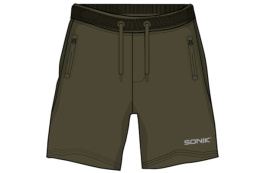 Sonik Spodnie Krótkie Short Green XL