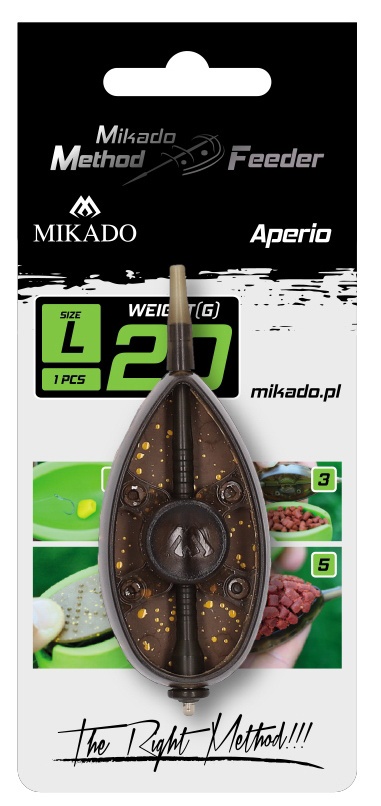 Mikado Koszyczek Method Feeder Aperio L 60g 1szt