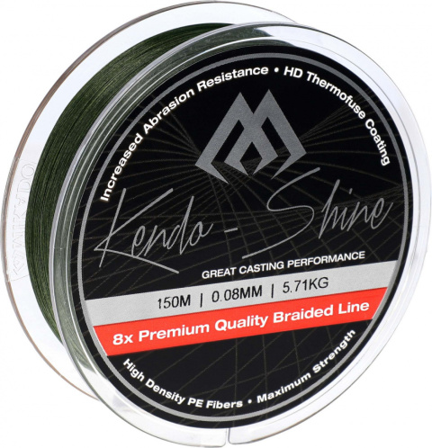 Mikado Plecionka Kendo Shine 8 splot 0,14mm 150m Zielona Mikado Plecionka Kendo Shine 8 splot 0,14mm 150m Zielona
