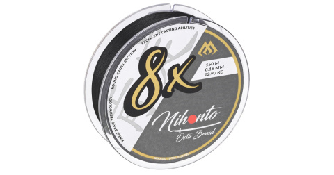 PLECIONKA MIKADO OCTA X8 150M 0,08MM BLACK