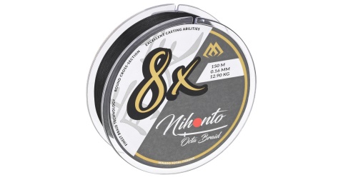 PLECIONKA MIKADO OCTA X8 150M 0,12MM BLACK