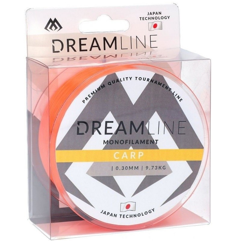 Żyłka Mikado Dreamline Carp 0,38 14,3kg 600m orang Żyłka Mikado Dreamline Carp 0,38 14,3kg 600m orang
