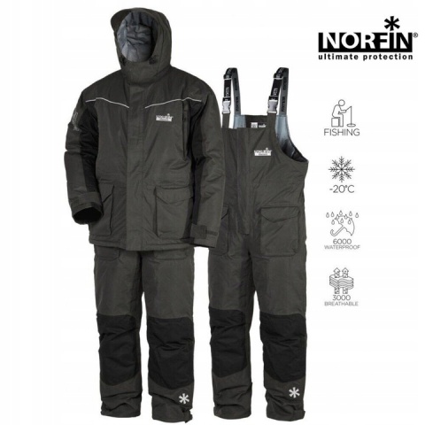 Norfin Kombinezon 2 Częsci Suit Element Gray L