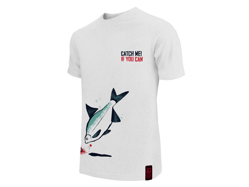 Delphin T-shirt Koszulka Catch Me Leszcz XL