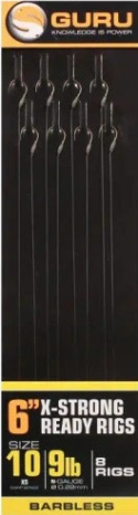 Guru XS Carp Pole Rig 6" Size 12 (0,19mm)