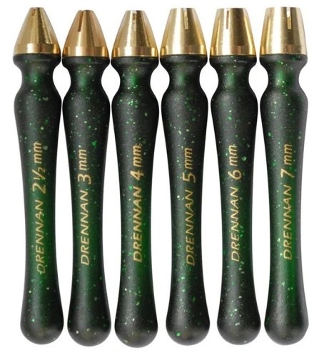 Drennan Brass Head Bread Punches Wykrojniki 6szt