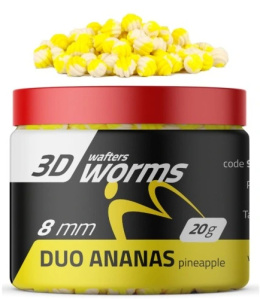 MATCH PRO TOP WORMS WAFTERS DUO 20G 8MM ANANAS