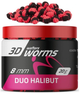 MATCH PRO TOP WORMS WAFTERS DUO 20G 8MM HALIBUT