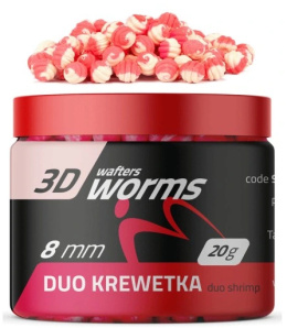 MATCH PRO TOP WORMS WAFTERS DUO 20G 8MM KREWETKA