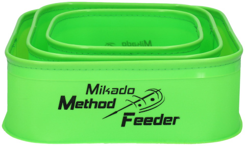 Mikado Pojemnik Zestaw Method Feeder SET 3szt