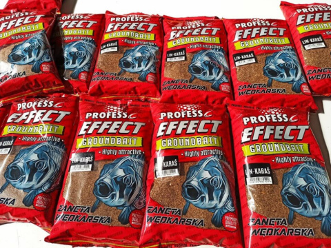 Profess Zanęta Effect 650g Lin Karaś Profess Zanęta Effect 650g Lin Karaś