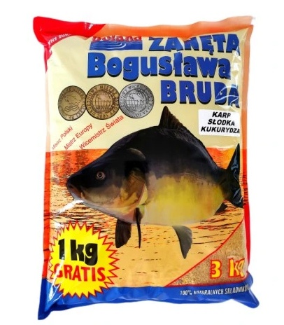 ZANĘTA BRUD POPULARNA 3KG KARP MIÓD