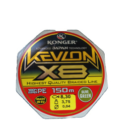 K PLECIONKA KEVLON OLIVE GREEN X8 0,12/150