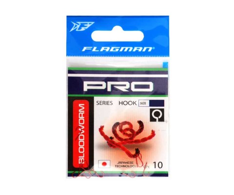 Flagman Haczyk Bloodworm Pro nr 18 Op. 10szt. Flagman Haczyk Bloodworm Pro nr 18 Op. 10szt.
