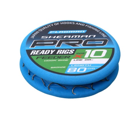 Flagman Przypony Sherman Pro Feeder 80cm 0,148mm roz. 12