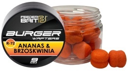 Feeder Bait Burger Wafters R-72 Ananas & Brzoskwinia 9mm 25ml