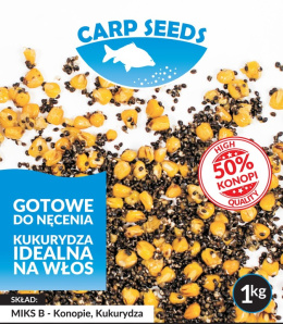 Carp Seed Miks B Konopie Kukurydza 1kg