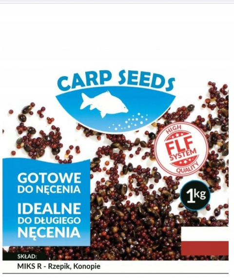 Carp Seed Rzepik Konopie Zanętowe 1kg