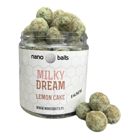 Nano Baits Kulki Tonące Milky Dream Lemon Cake 20mm 250ml