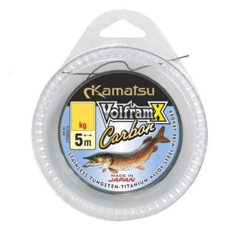 KAMATSU PRZYPON VOLFRAM X CARBON 5M/20KG