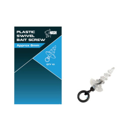 Nash Wkręty Plastic Swivel Bait Screw 13mm