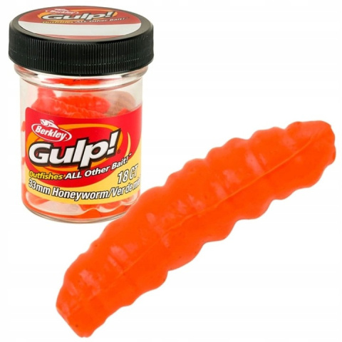 Przynęta Berkley Gulp! Honeyworm 45mm Orange