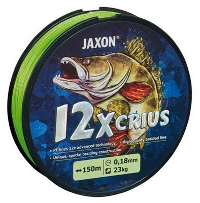 Plecionka Jaxon Crius 12X Flash 0,16mm 19kg 150m zielona