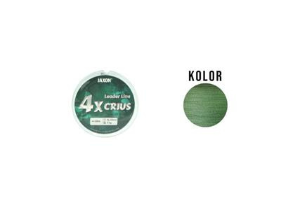 Plecionka przyponowa Jaxon Crius 4X 0,10mm 10m 7kg zielona Plecionka przyponowa Jaxon Crius 4X 0,10mm 10m 7kg zielona