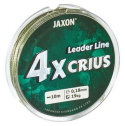 Plecionka przyponowa Jaxon Crius 4X 0,12mm 10m 10kg zielona