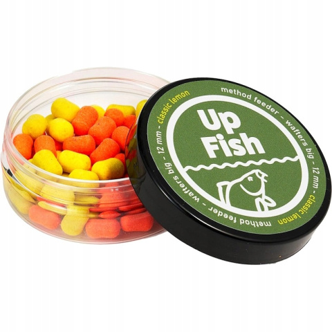 Przynęta Up Fish Mini Dumbells Wafters 12mm - Lemon /Cytryna Przynęta Up Fish Mini Dumbells Wafters 12mm - Lemon /Cytryna