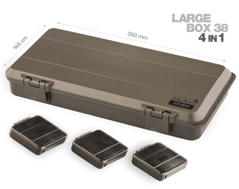 ZFISH Organizator Z-Box PRO 38 (4w1)