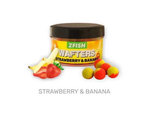 ZFISH Waftery zrównoważone 8mm - Strawberry Banana