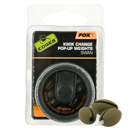 FOX Zestaw ciężarków do dociążenia przyponu Edges Kwik Change Pop Up SWAN