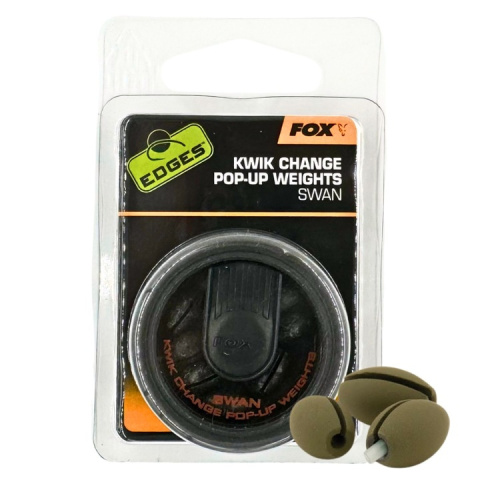 FOX Zestaw ciężarków do dociążenia przyponu Edges Kwik Change Pop Up SWAN