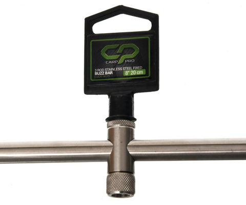 FLAGMAN Buzz Bar na 3 wędki Stainless Steel Fixed FLAGMAN Buzz Bar na 3 wędki Stainless Steel Fixed