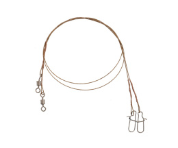 FLAGMAN Przypon X49 WIRE LEADER 15CM 5KG 2SZT