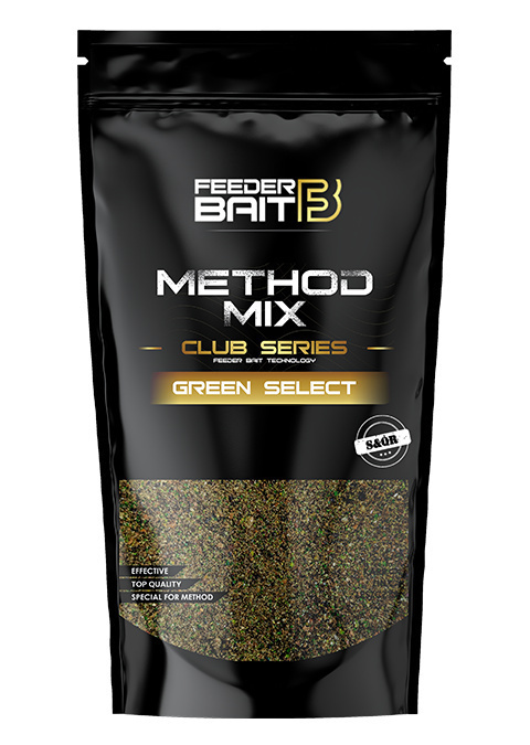 Feeder Bait Zanęta Method Mix Club Series Green Select 800g Feeder Bait Zanęta Method Mix Club Series Green Select 800g
