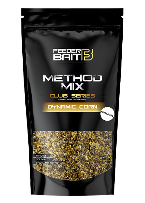 Feeder Bait Zanęta Method Seria Klubowa Dynamic Corn Natural 800g Feeder Bait Zanęta Method Seria Klubowa Dynamic Corn Natural 800g