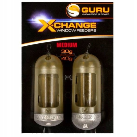Guru X-Change Window Feeder Medium 50g+60g Guru X-Change Window Feeder Medium 50g+60g