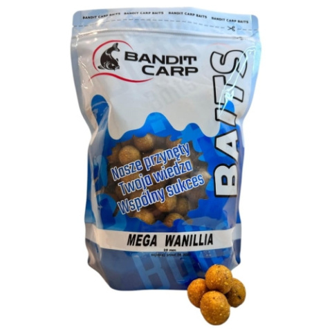 Bandit Carp Kulki Proteinowe Mega Wanilia 16mm 1kg Bandit Carp Kulki Proteinowe Mega Wanilia 16mm 1kg