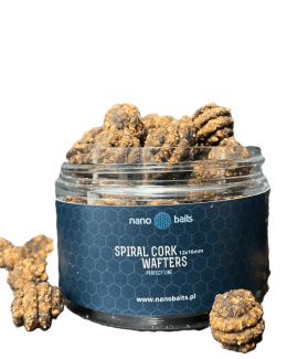 Nano Baits Kulki Spiral Cork Wafters 12x16mm 150ml Japońska Kalamarnica