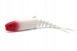 GUMA SAVAGE GEAR CANNIBAL V-TAIL RED HEAD 10cm