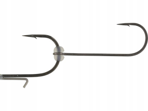 Haczyki Westin Trailer Hooks & 12 Beads #2/0 BN/Black 6 sztuk Haczyki Westin Trailer Hooks & 12 Beads #2/0 BN/Black 6 sztuk
