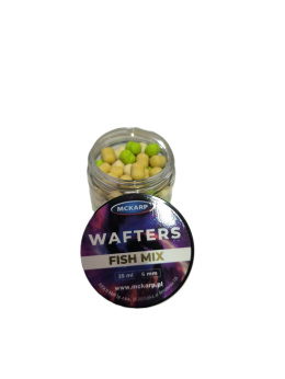 MC KARP Dumbells Wafters 6mm 50ml FISH MIX