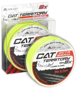 MIKADO PLEC CAT TERRITORY OCTA 0,70 300M YEL