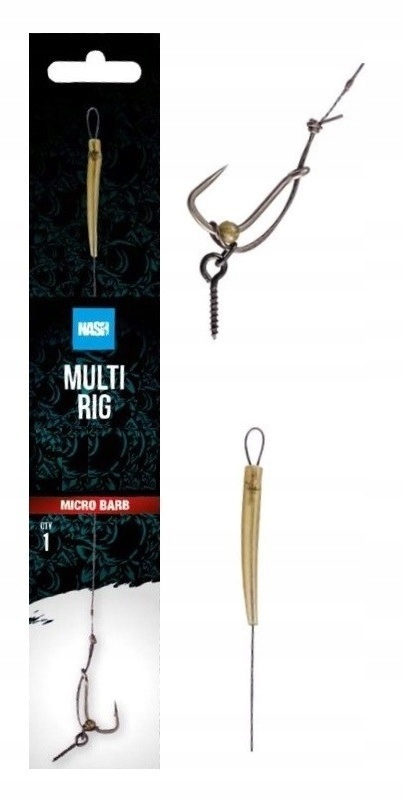 Przypon Multi Rig 1szt 15lb Hak 8 Nash